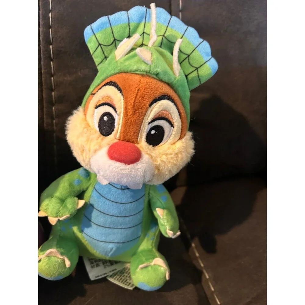 Disney Chip & Dale dinosaur plush